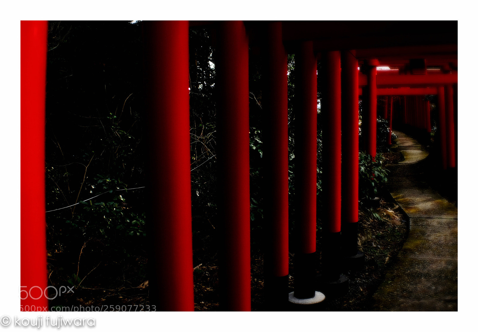 Fujifilm X100F sample photo. Torii ... prayer #1 photography