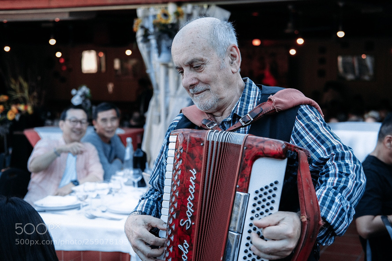 Fujifilm X-Pro2 sample photo. An accordionist  photography