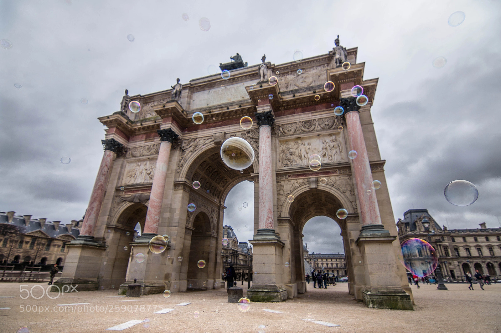 Sony SLT-A58 sample photo. Arc de triomphe photography