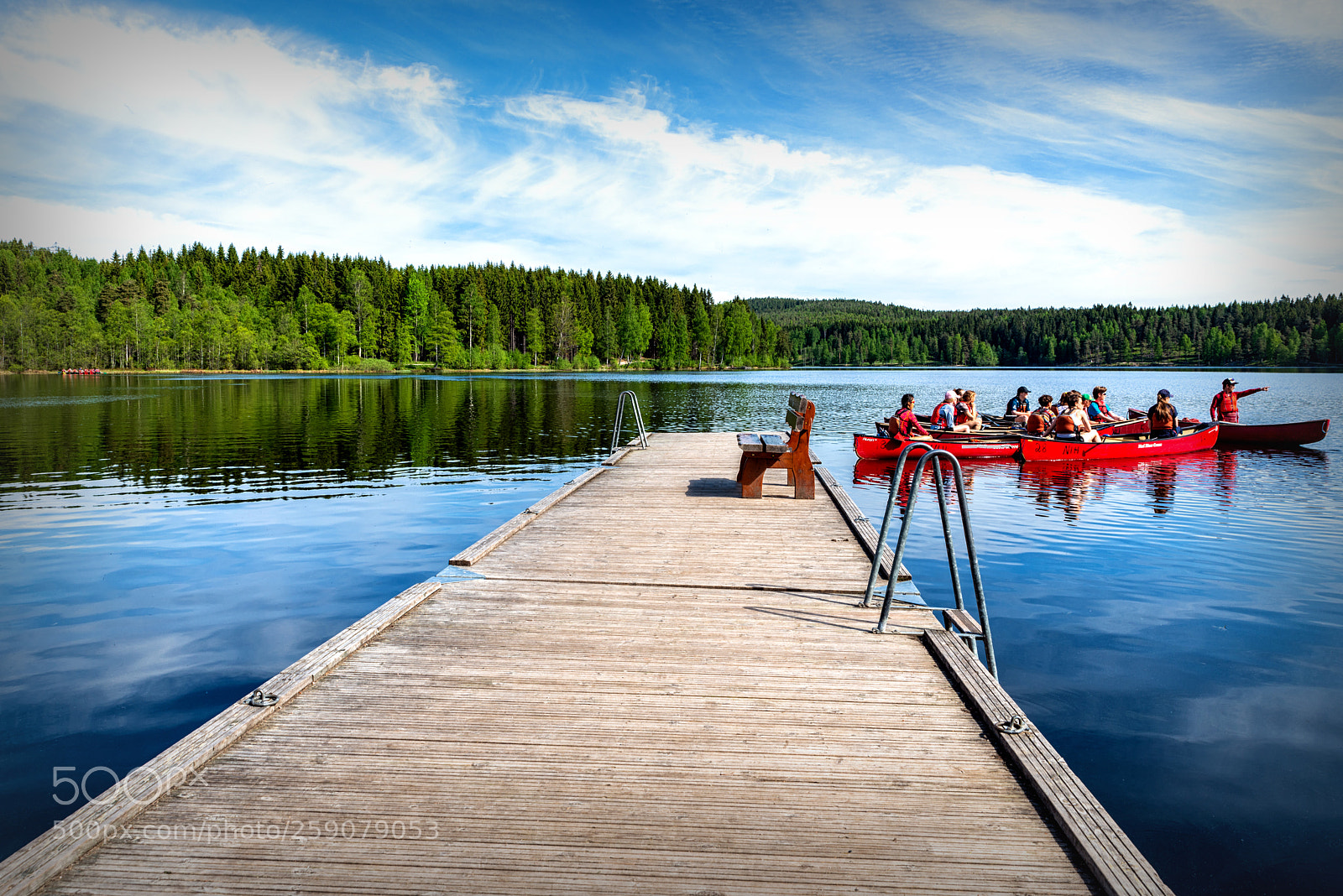 Nikon D800 sample photo. Conoeing in sognsvann photography