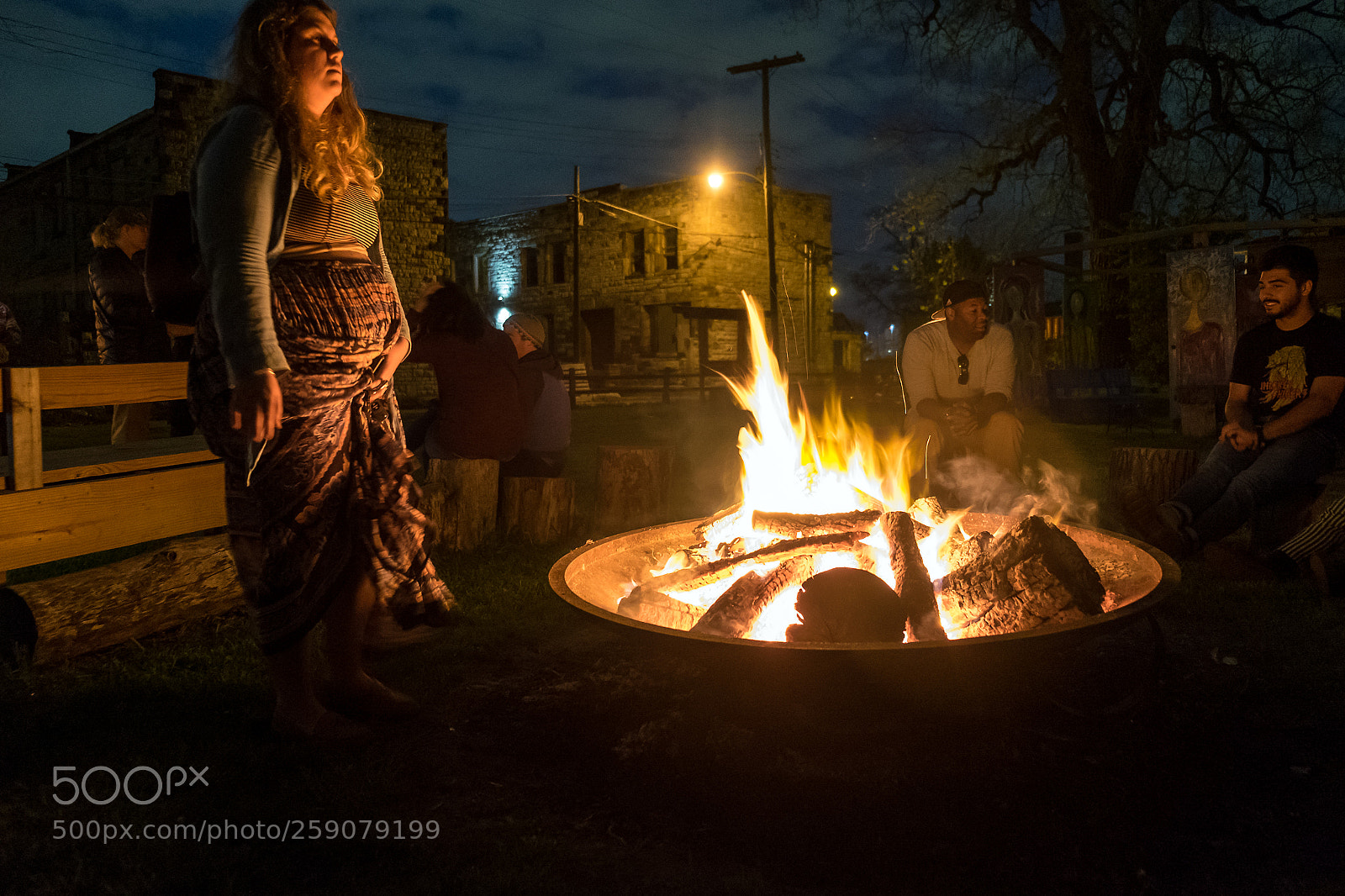 Fujifilm X-T10 sample photo. Fire pit photography