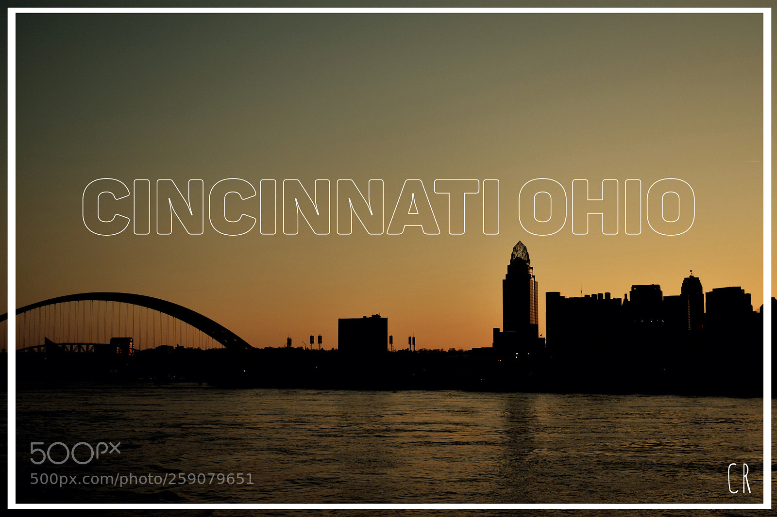 Nikon D3400 sample photo. Cincinnati skyline photography