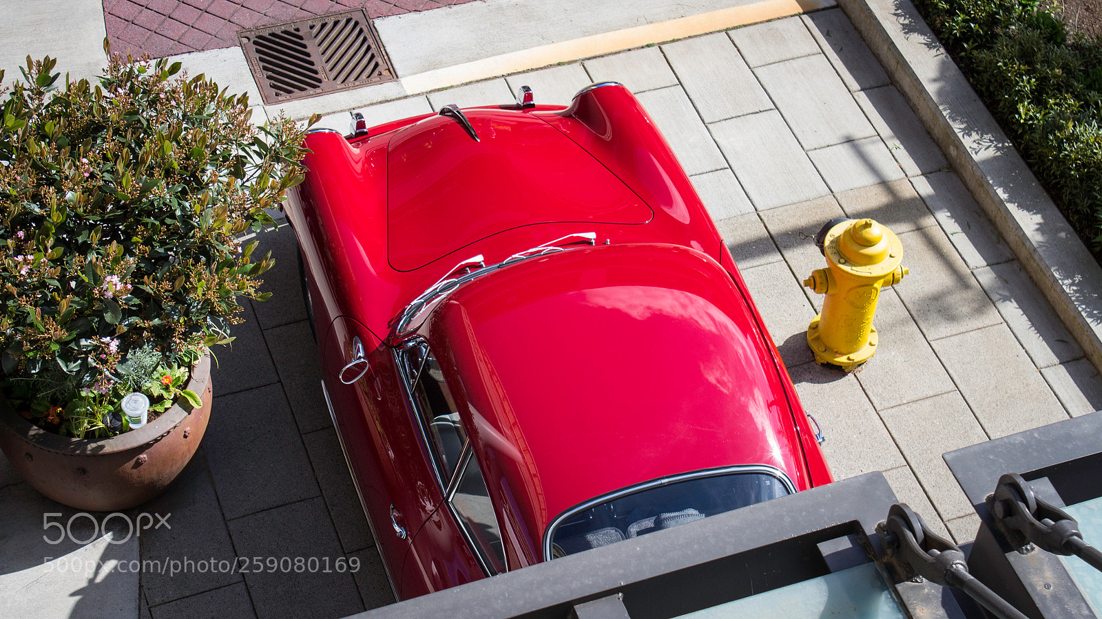 Canon EOS 700D (EOS Rebel T5i / EOS Kiss X7i) sample photo. Porsche 356 dall'alto photography