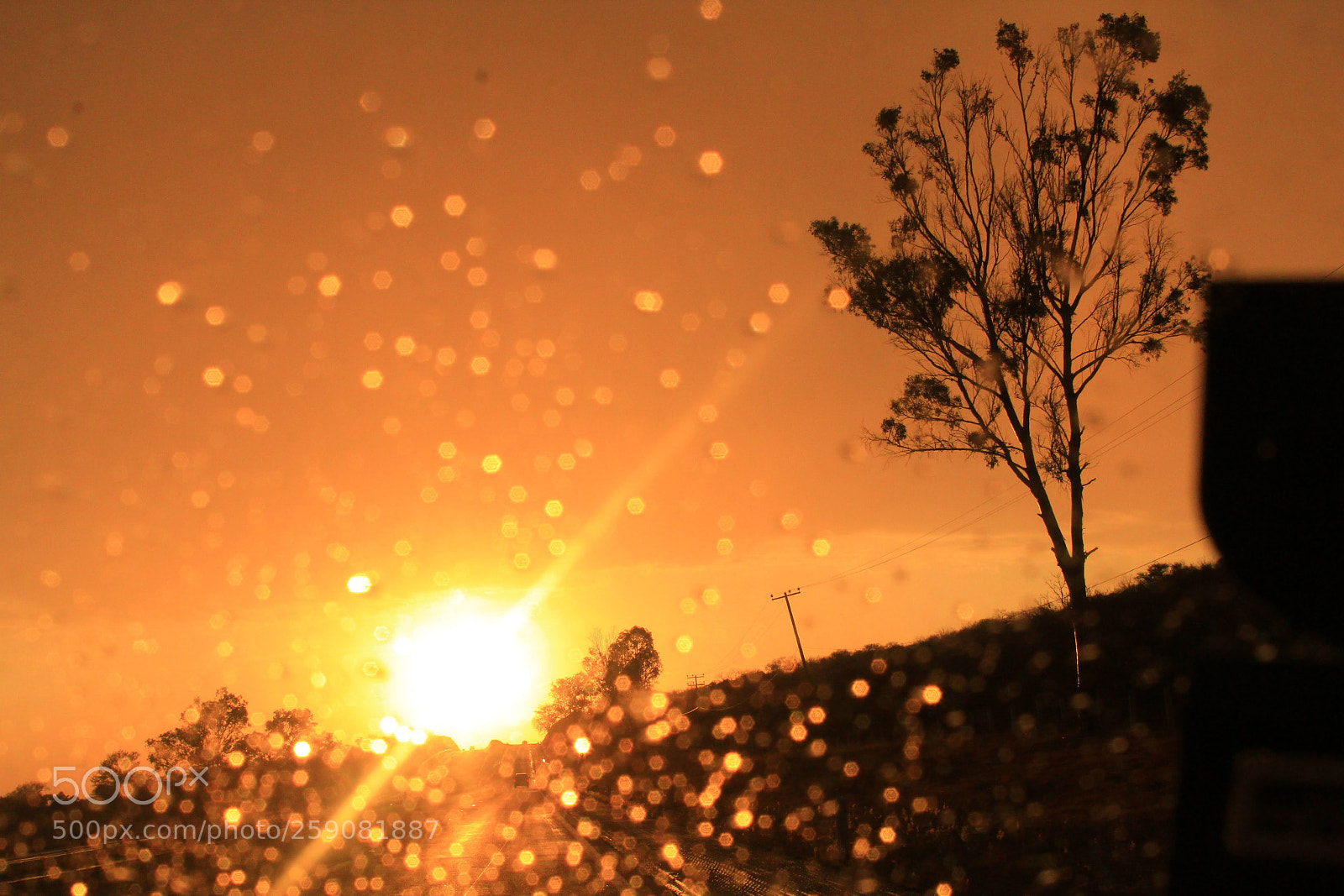 Canon EOS 1200D (EOS Rebel T5 / EOS Kiss X70 / EOS Hi) sample photo. Rain & sunset photography