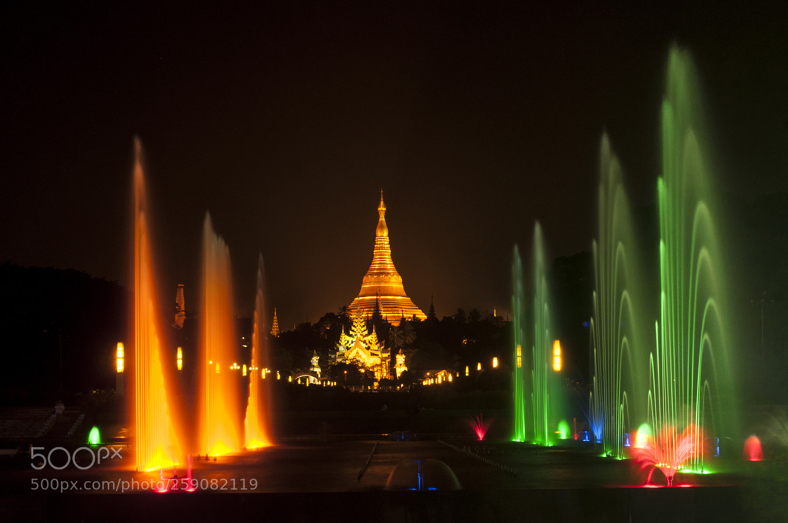 Nikon D90 sample photo. Shwedagon pagoda (myanmar) photography