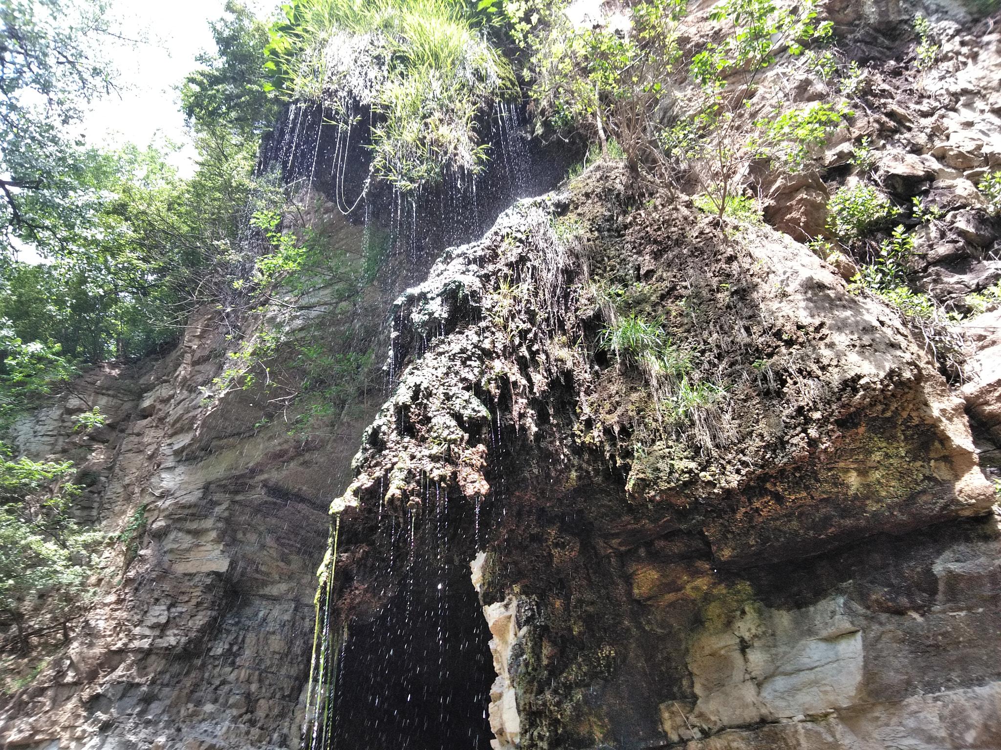 ZTE Z971 sample photo. Piasa caves 2 photography