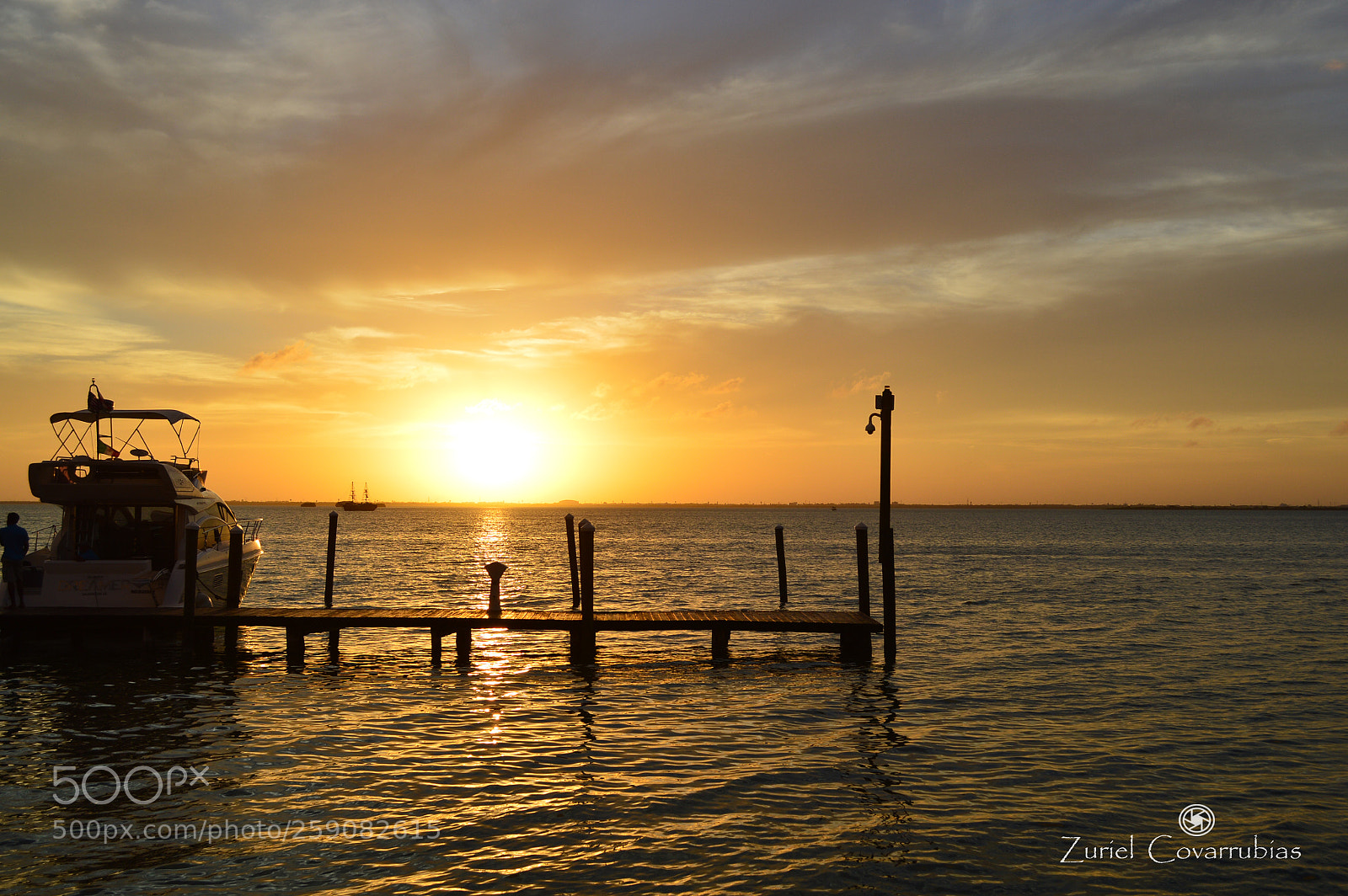 Nikon D3200 sample photo. Sunset over cancun photography