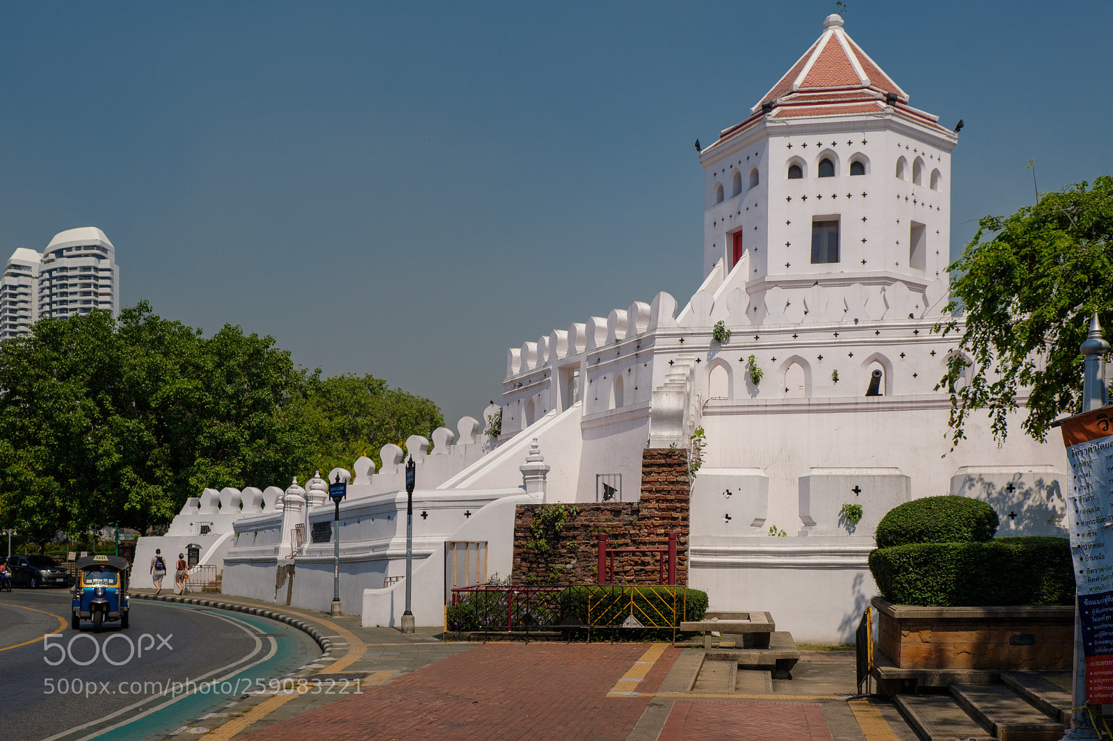 Fujifilm X-T2 sample photo. Fort phra sumen photography