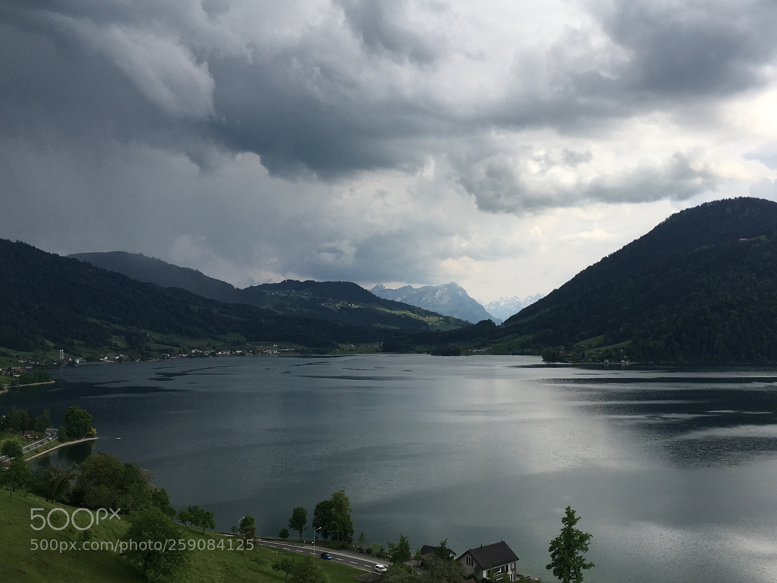 Apple iPhone SE sample photo. Ägerisee brooding calm photography