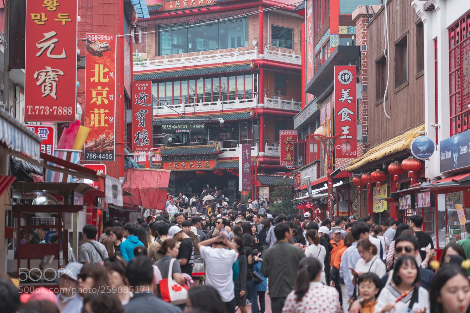 Sony a7 III sample photo. Chinatown in korea photography