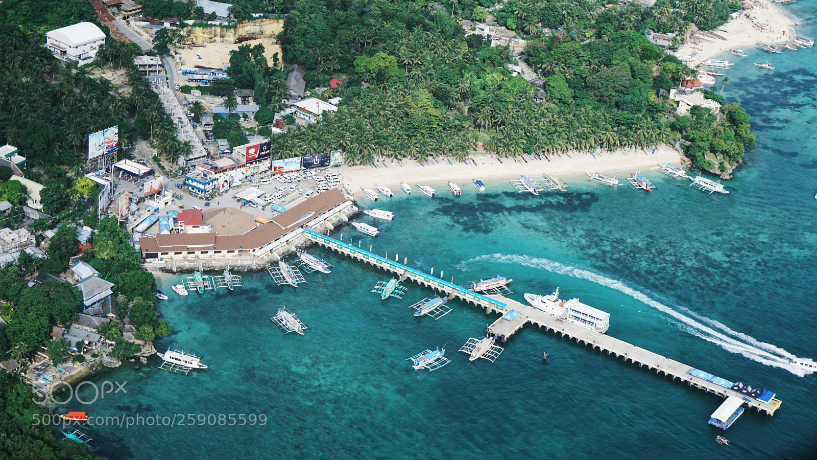 Sony a5100 sample photo. Wharf of boracay  photography