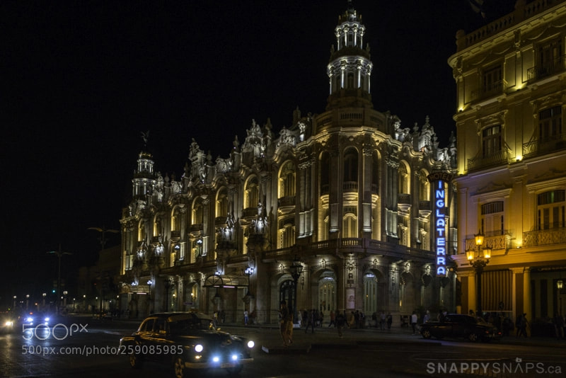 Nikon D800 sample photo. Great theatre of havana photography
