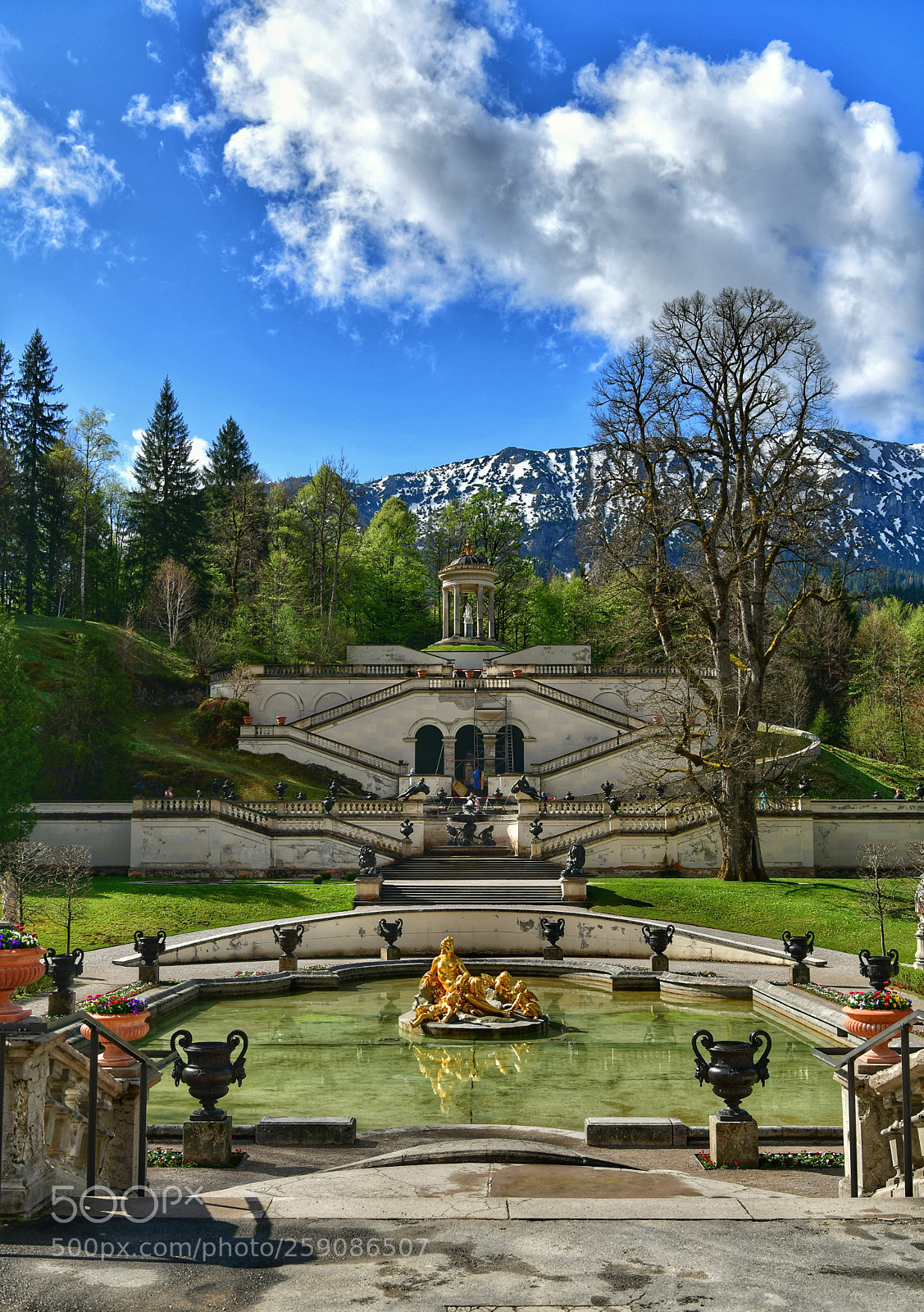 Nikon D850 sample photo. Linderhof. bavaria. germany. photography