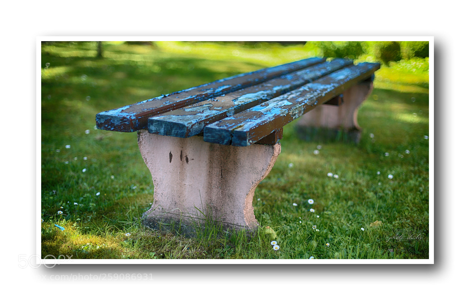 Canon EOS 6D sample photo. Bench photography