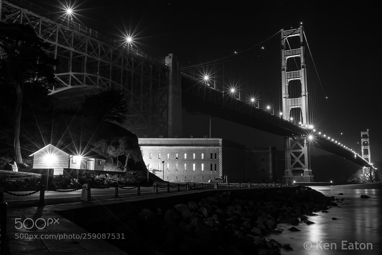 Canon EOS 60D sample photo. Fort point and golden photography
