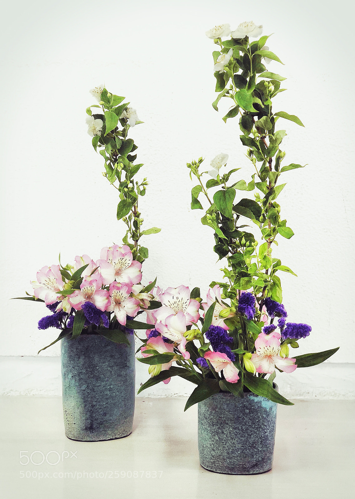 Apple iPhone X sample photo. Double ikebana arrangement photography