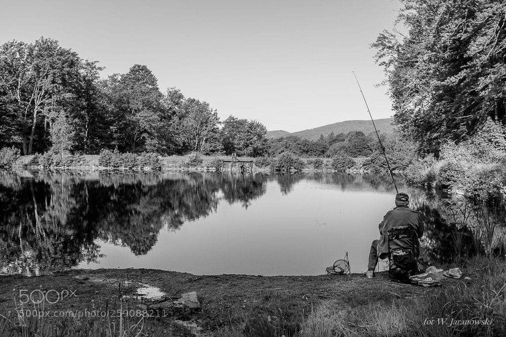 Fujifilm X100T sample photo. Fisherman photography
