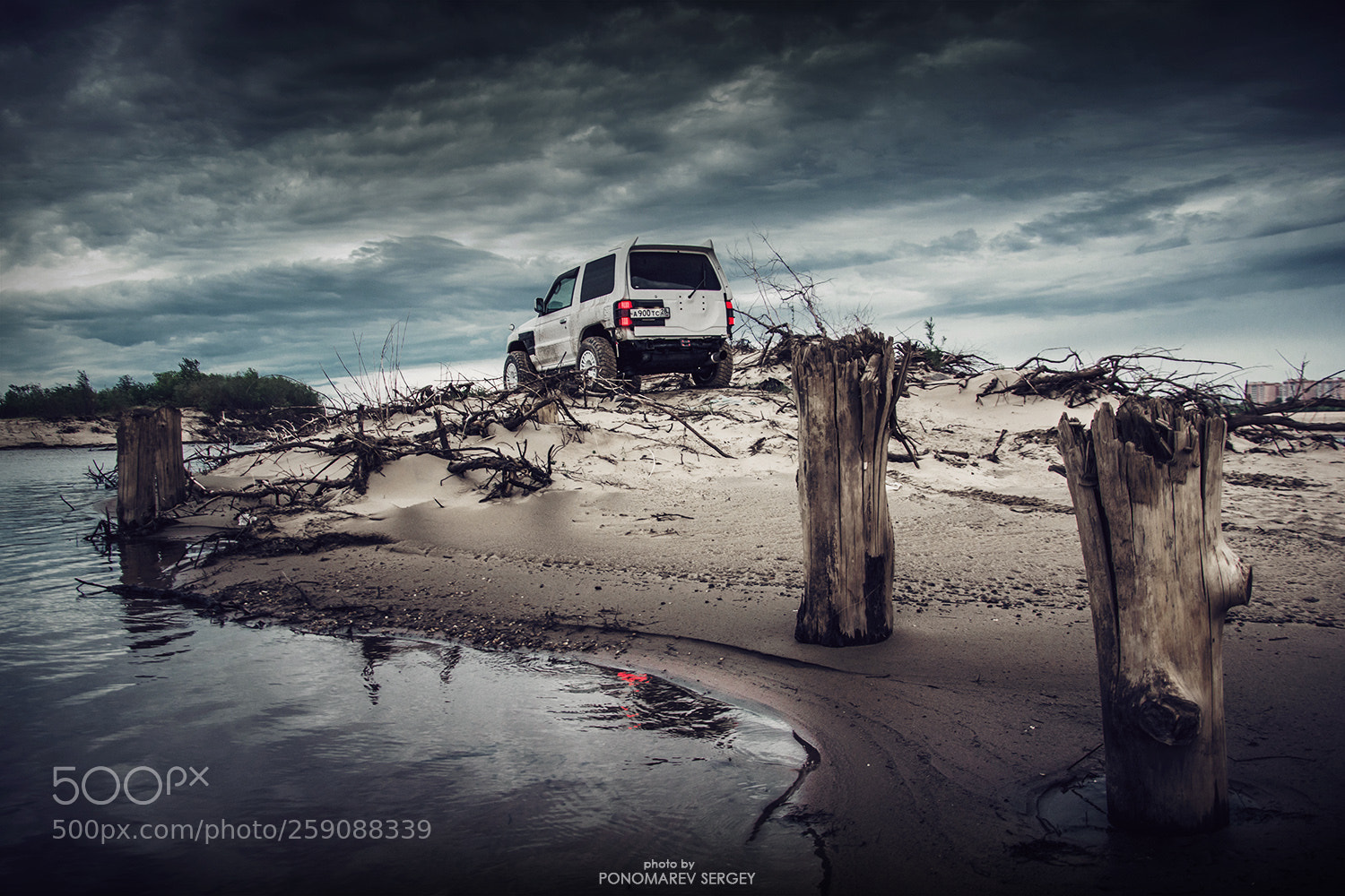 Nikon D7100 sample photo. Mmc pajero evo photography