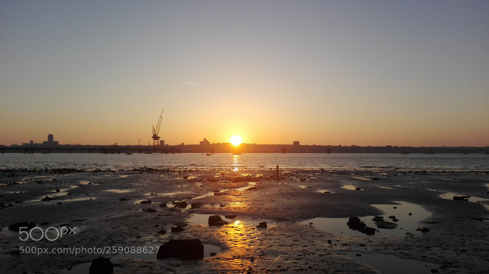 HUAWEI P8 Lite sample photo. Dawn over liverpool photography