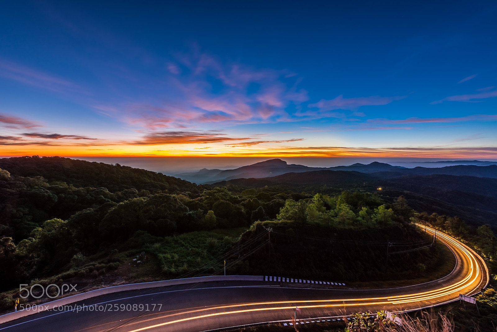 Nikon D810 sample photo. Doi inthanon national park photography