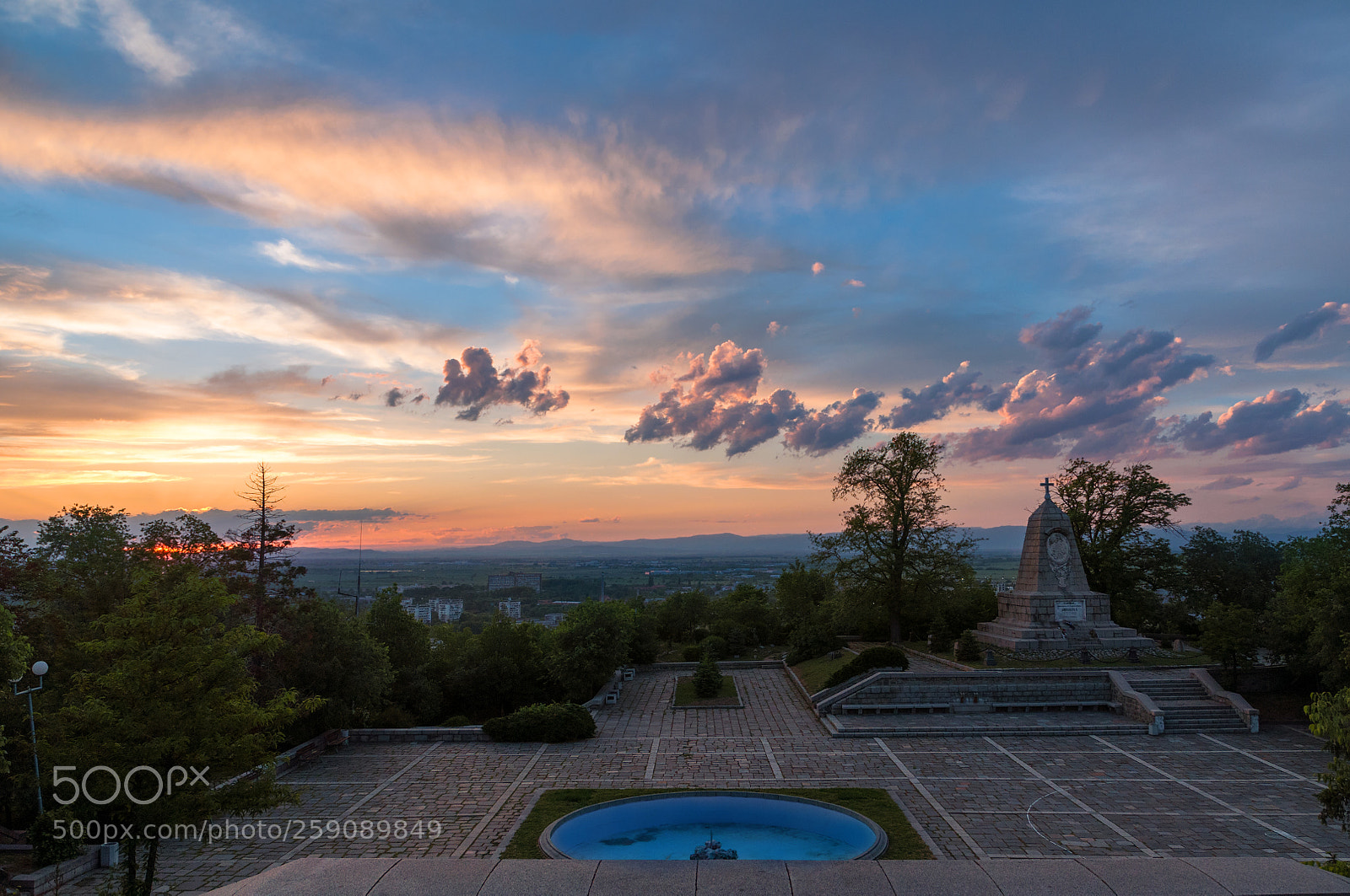 Nikon D5000 sample photo. Sunset time photography