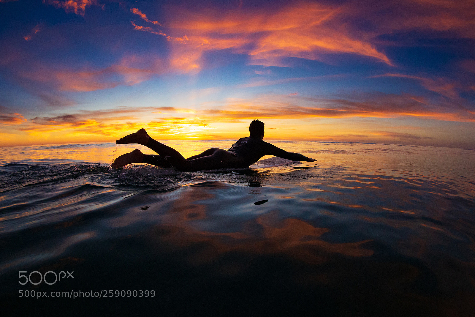 Canon EOS-1D X sample photo. Surfer at sunset at photography