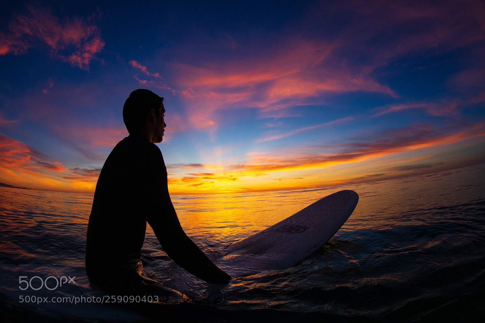 Canon EOS-1D X sample photo. Surfer at sunset at photography