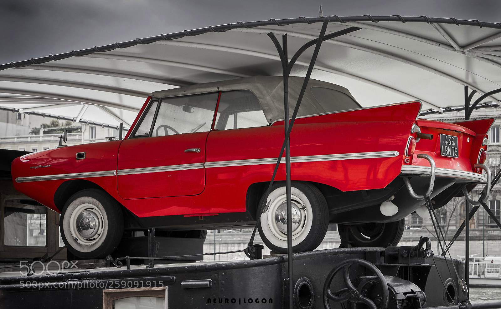 Sony a7R II sample photo. Amphicar photography