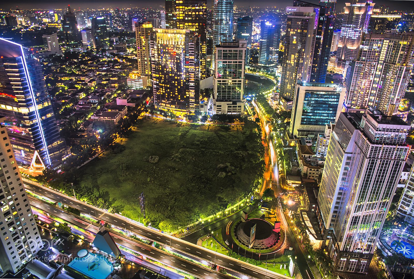 Nikon D600 sample photo. Light of mega kuningan photography
