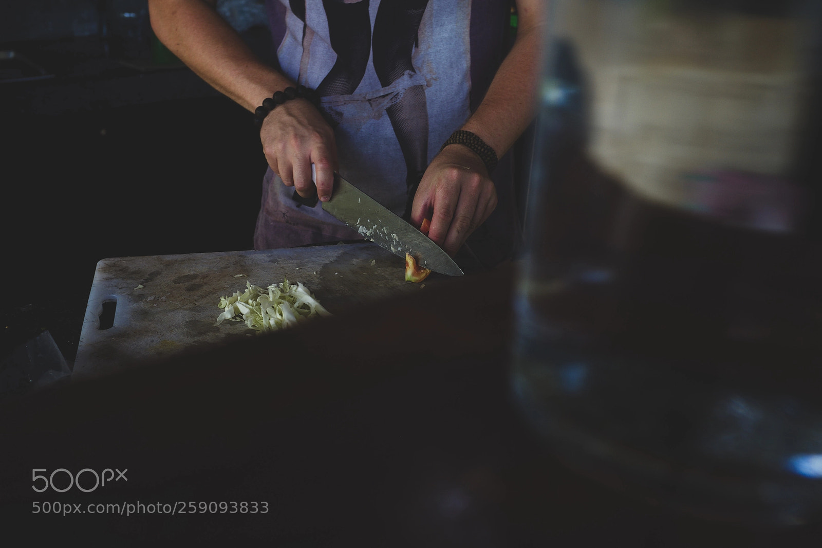 Fujifilm X100S sample photo. New school chef photography