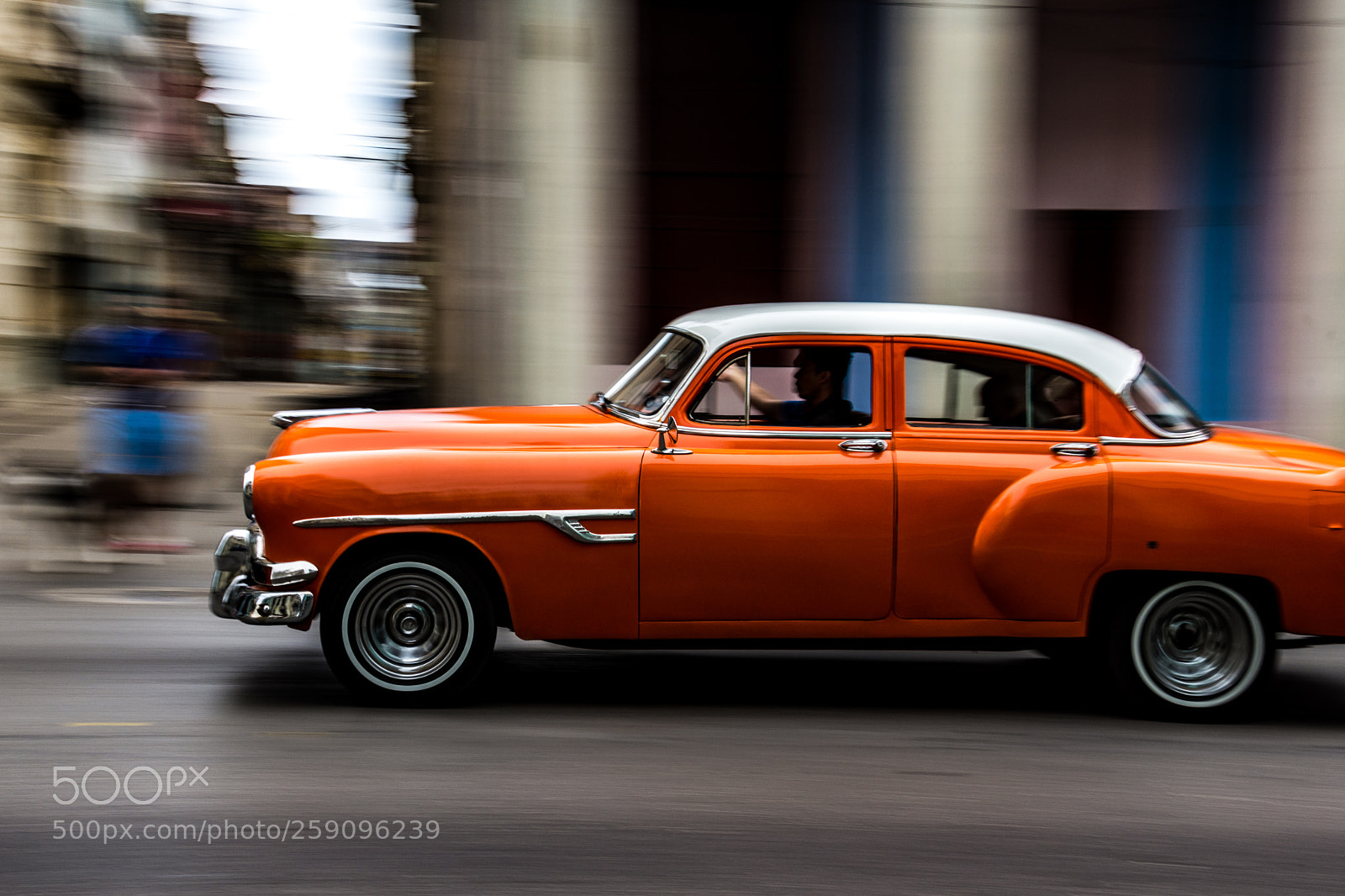 Nikon D7200 sample photo. Oldtimer in havana photography