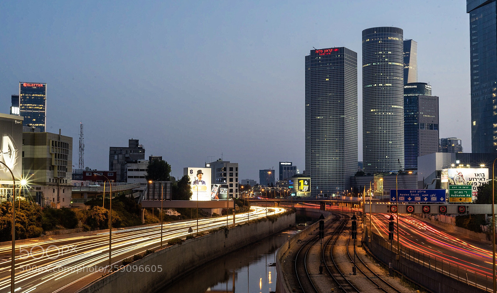 Sony a7 II sample photo. Tel aviv skyline  photography