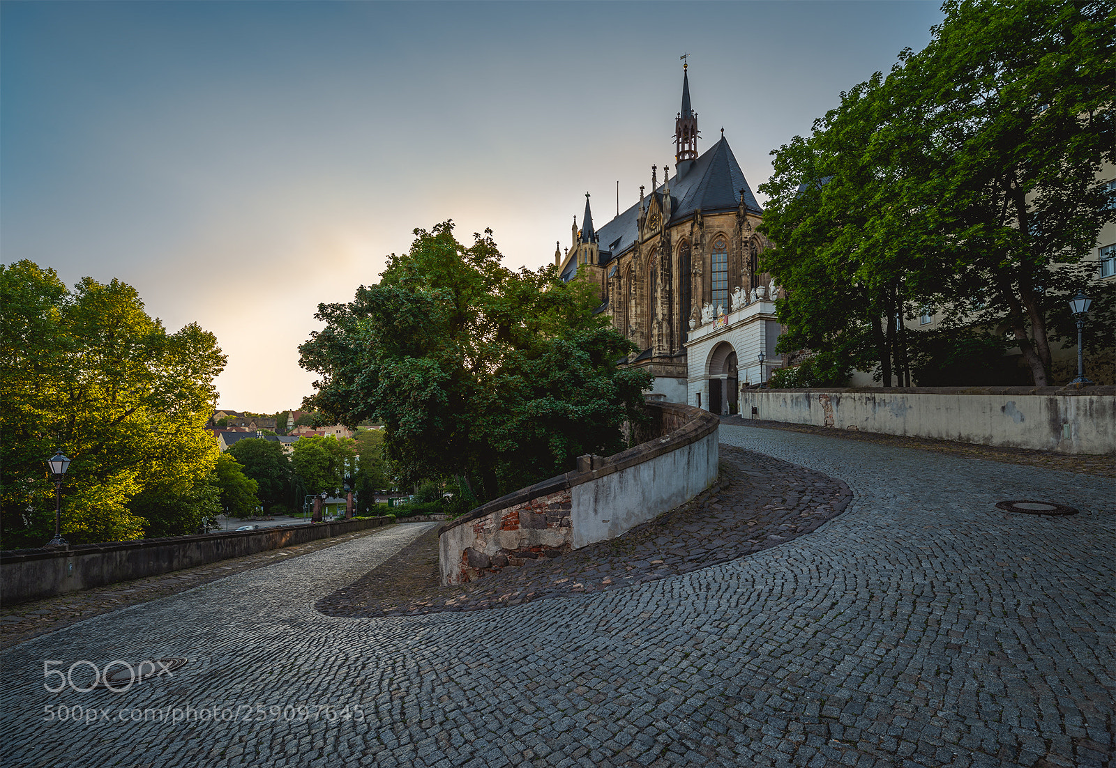 Pentax K-1 sample photo. Altenburg | schlosskirche am abend photography