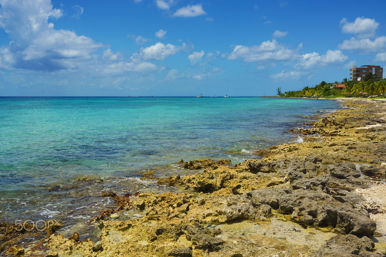 Sony E 18-50mm F4-5.6 sample photo. Caribbean shore photography