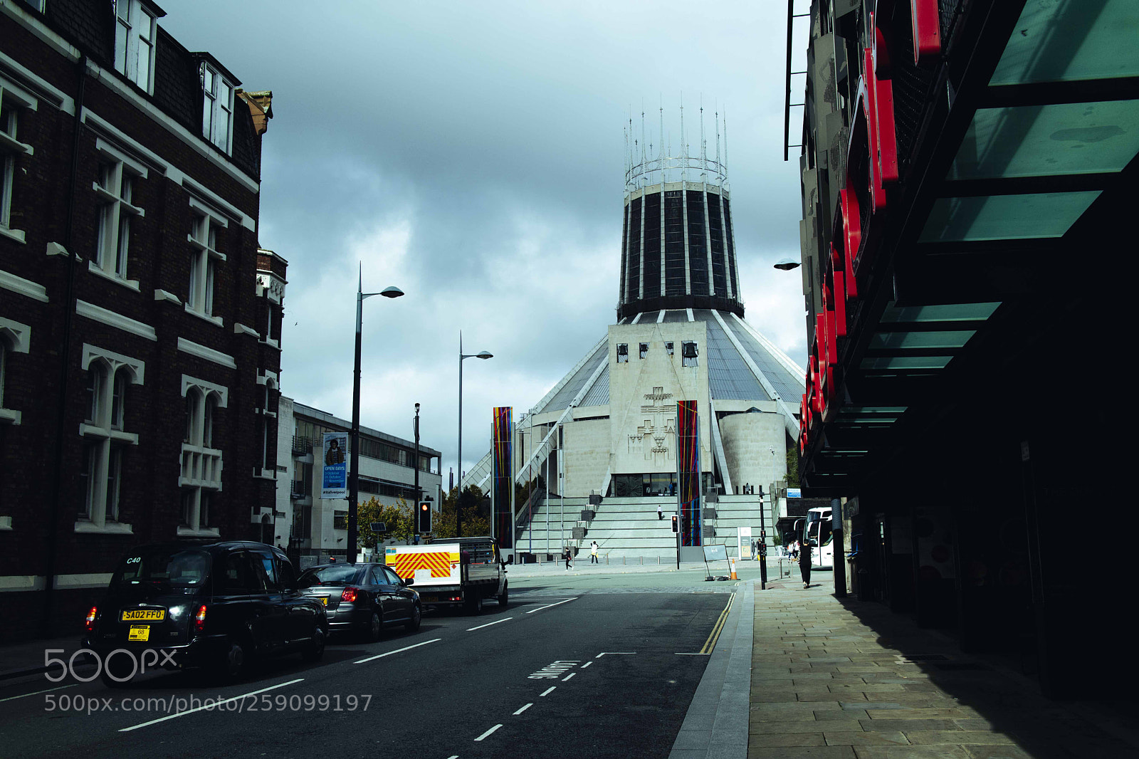 Canon EOS M3 sample photo. Liverpool metropolitan cathedral photography