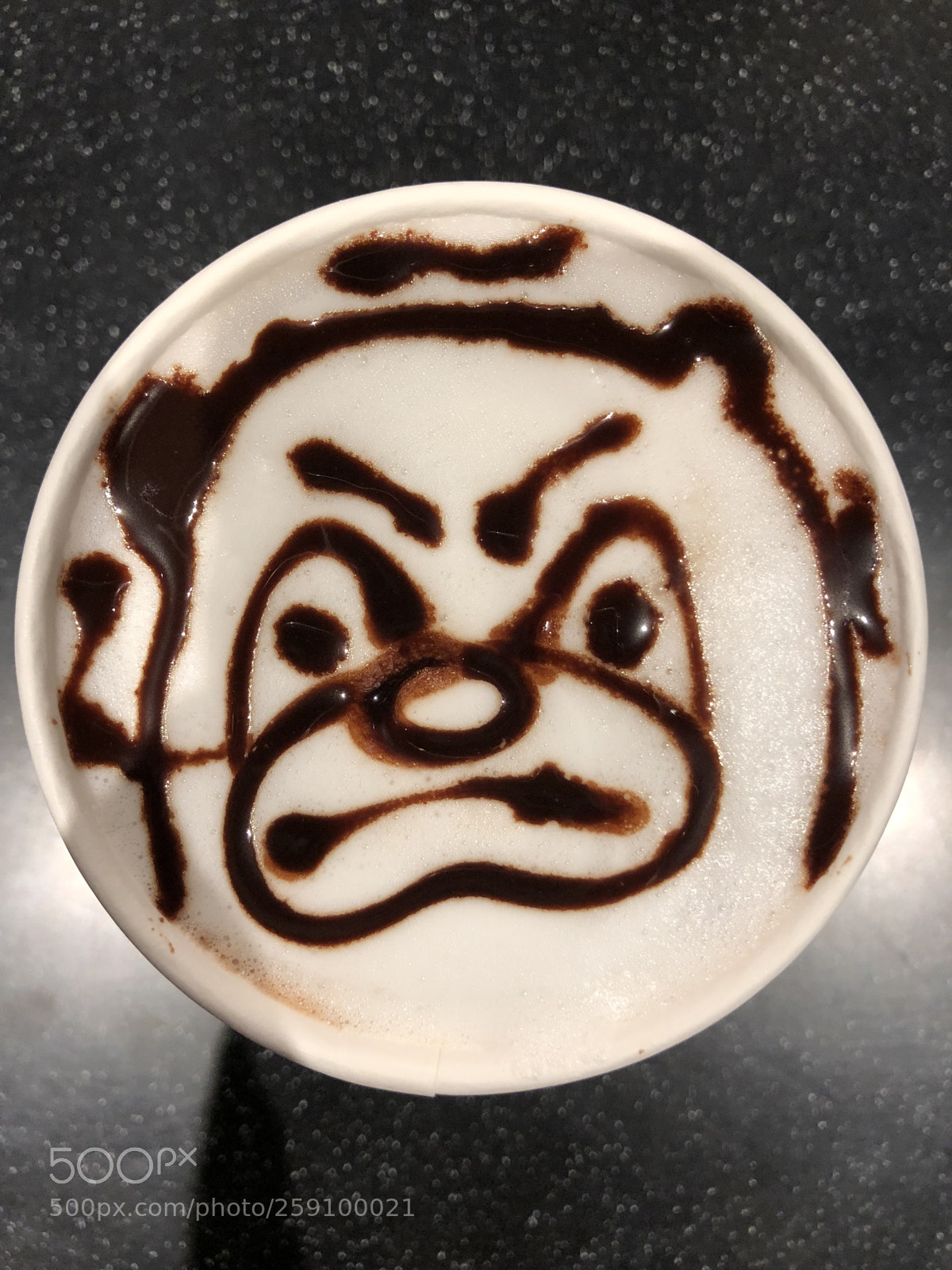 Apple iPhone 8 Plus sample photo. My latte photography
