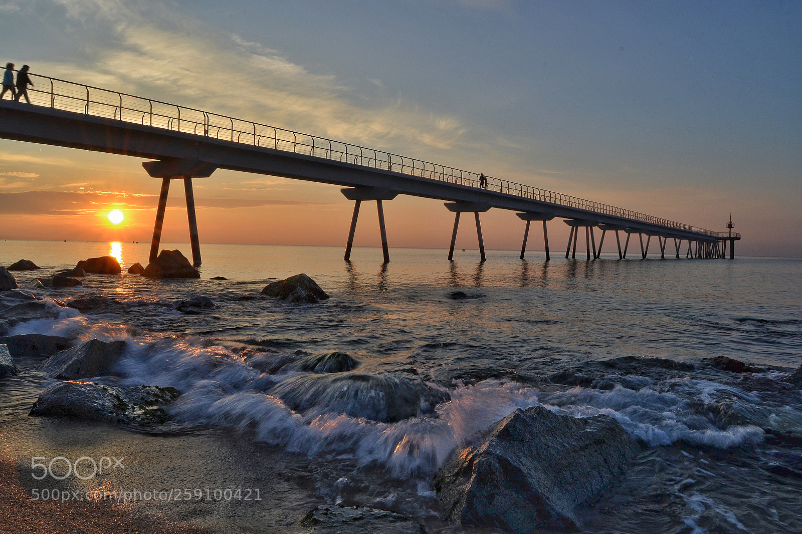 Nikon D3100 sample photo. Pont del petroli photography