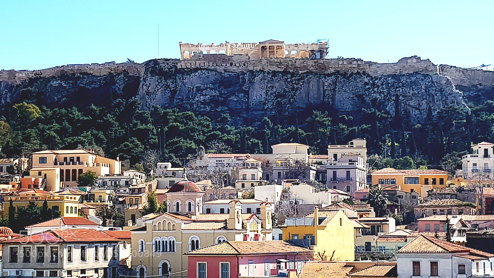 Samsung Galaxy S8 sample photo. Holy rock...acropolis photography