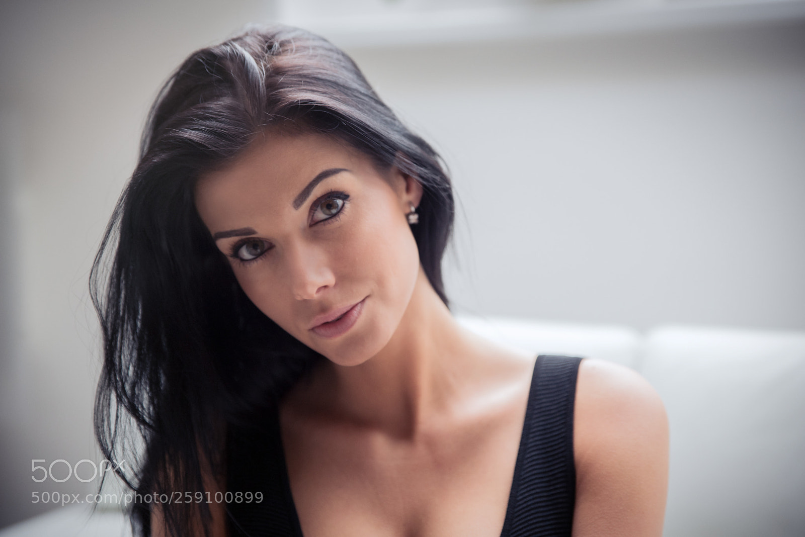Nikon D750 sample photo. Tereza in natural light photography