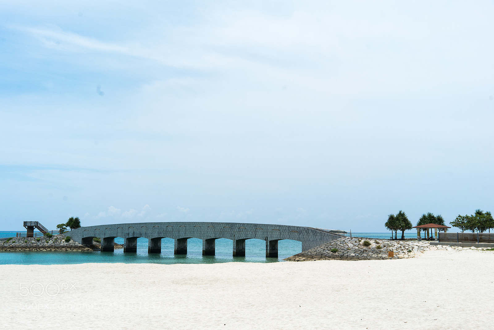Sony a7S sample photo. Beach bridge photography