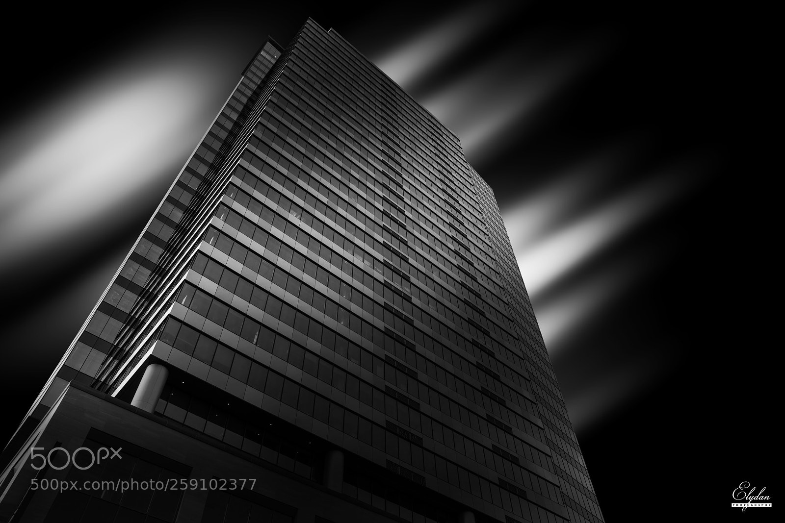Sony a7R III sample photo. Lincoln tower bw photography