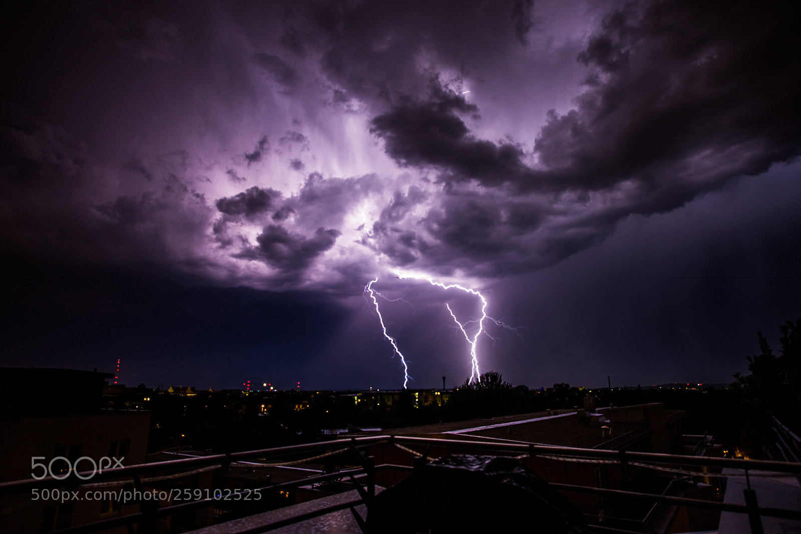 Canon EOS 6D sample photo. Thunder photography