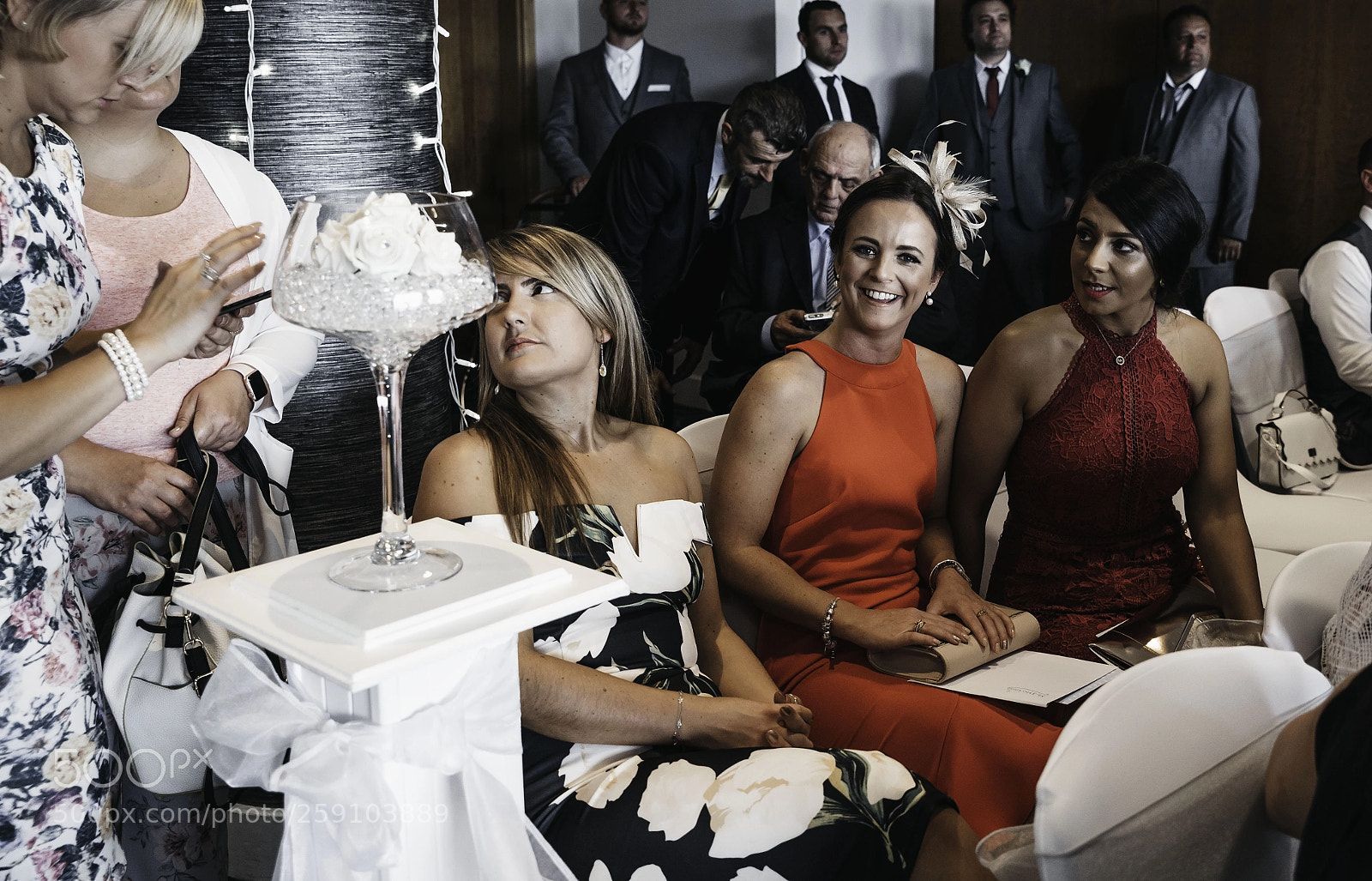 Nikon D610 sample photo. Wedding guests photography