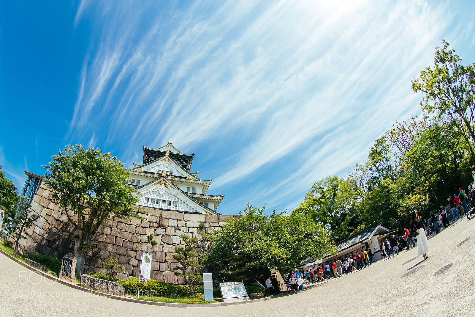 Canon EOS-1D X Mark II sample photo. 大阪城 photography