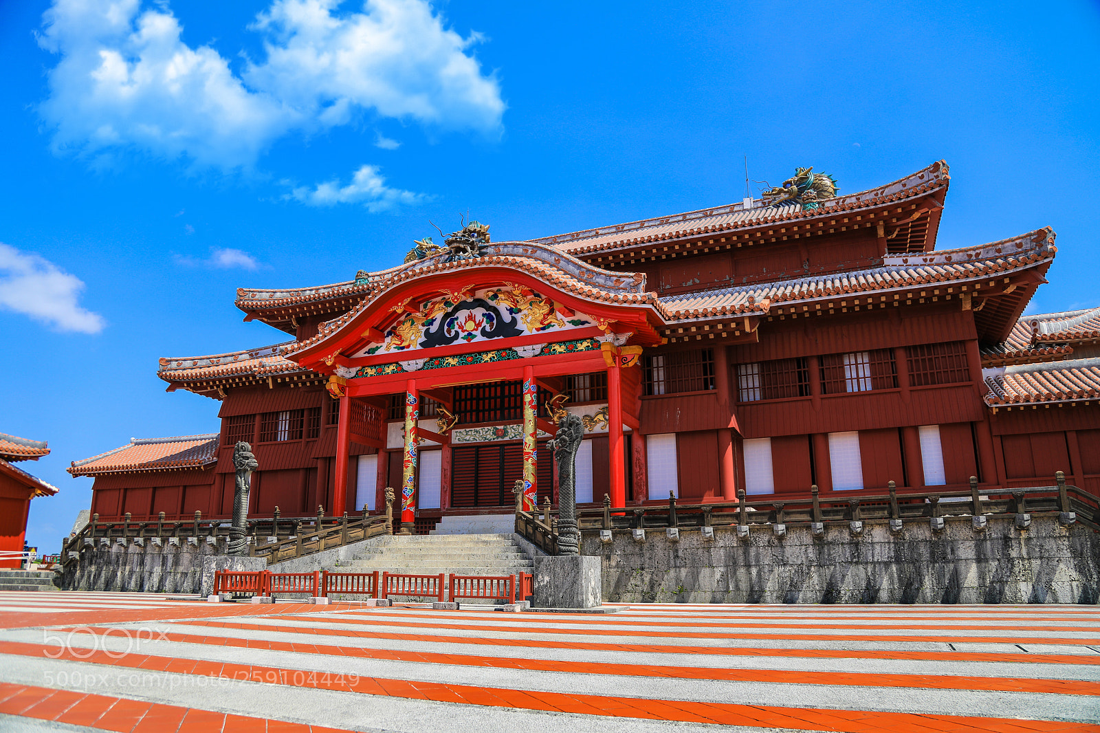Canon EOS 5D Mark IV sample photo. Shuri castle, okinawa photography