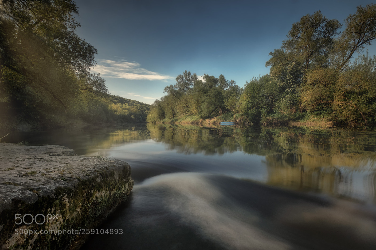 Fujifilm X-H1 sample photo. Mirror of the river photography