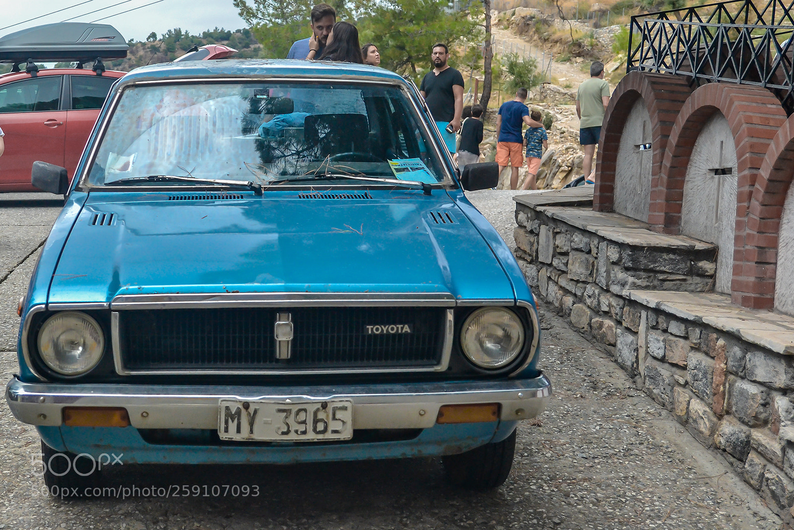 Nikon D3100 sample photo. Old lady in blue 1 photography