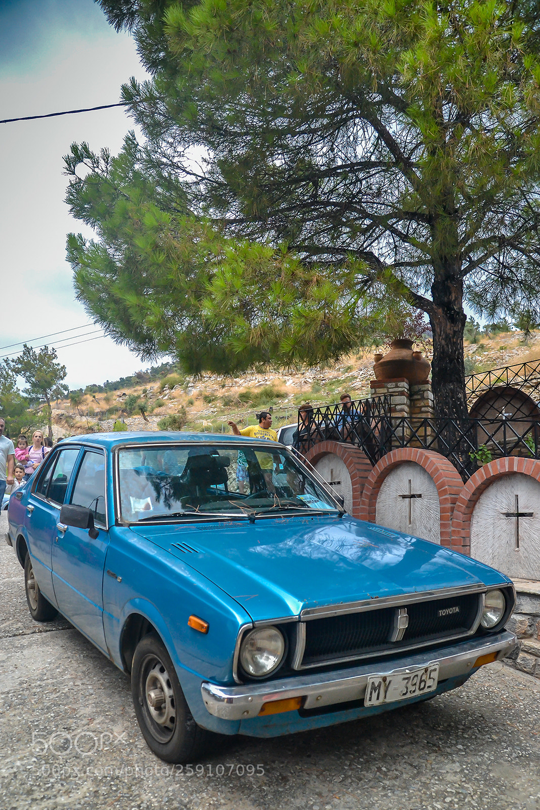 Nikon D3100 sample photo. Old lady in blue 2 photography