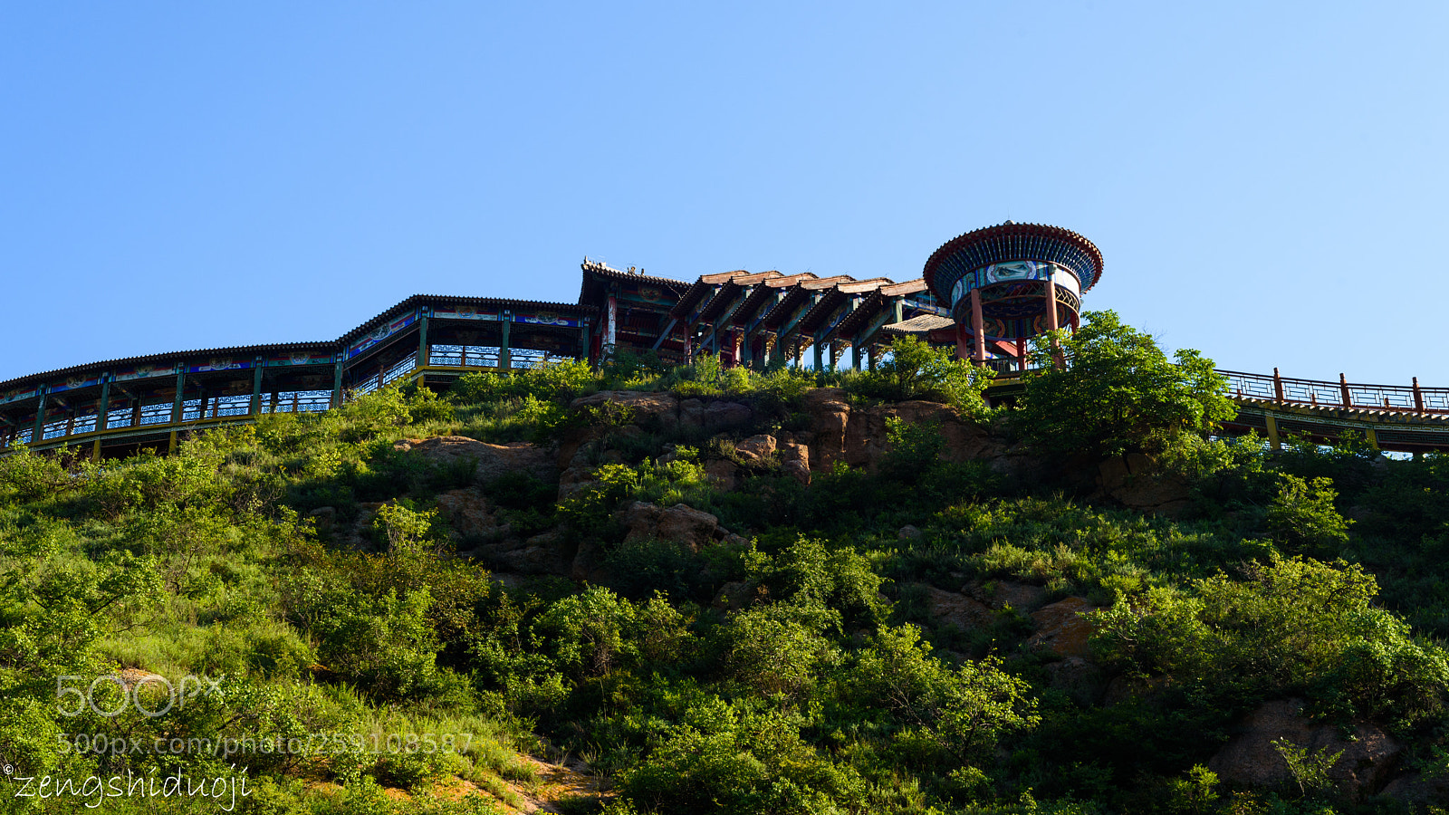 Nikon D750 sample photo. 中式廊道 photography
