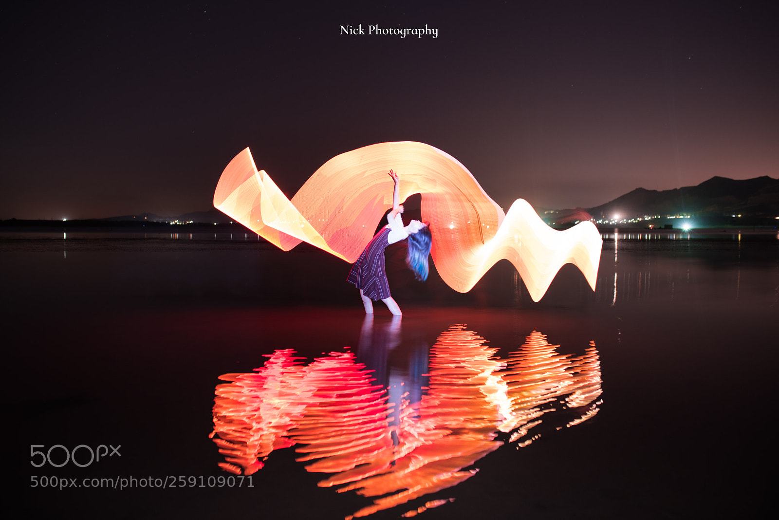 Nikon D810 sample photo. Silk of light photography